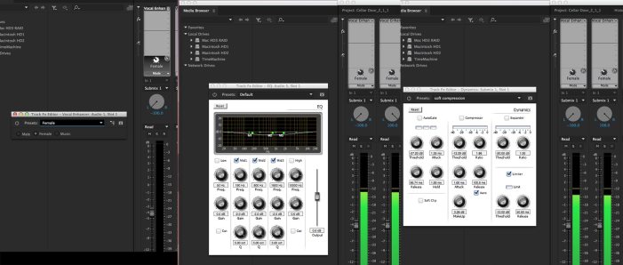 Audio mixing in Premiere Pro CC